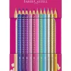 Best faber-castell , col.pencil sparkle tin/12x