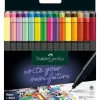 Outlet faber-castell , finepen grip 0.4 set 30x