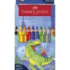 Hot faber-castell , jumbo dino 8+2