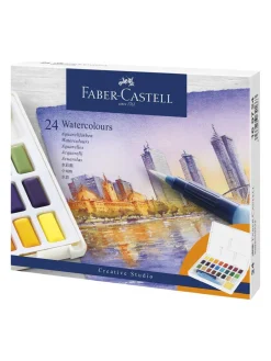 Sale faber-castell , Schreiben & Schenken, watercolours in pans 24ct set