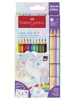 Discount faber-castell , Spielen & Lernen, cp colour grip unicorn 10+3