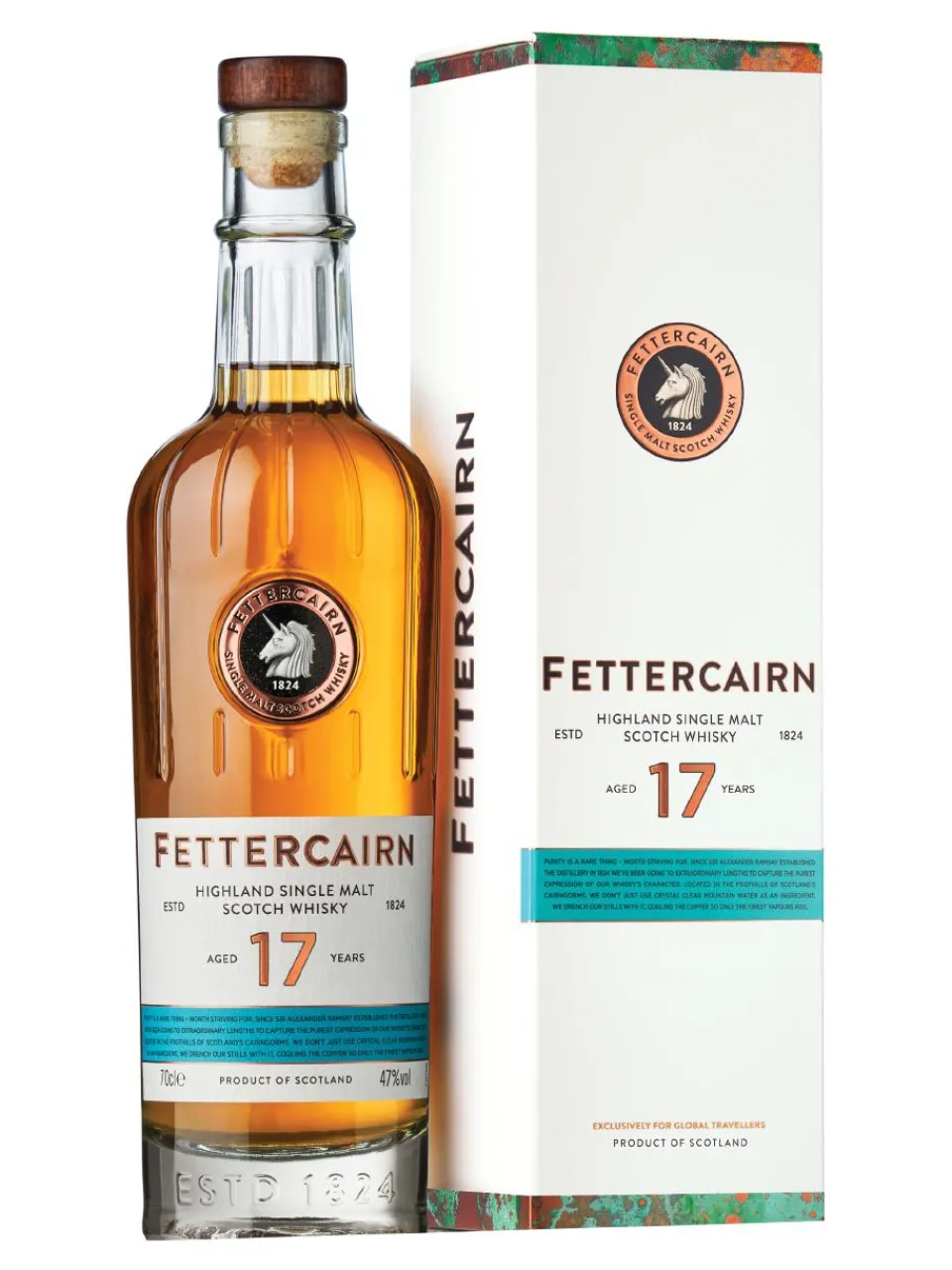 Online fettercairn 17y Highland Single Malt Scotch Whisky 47% 0.7L gift pack