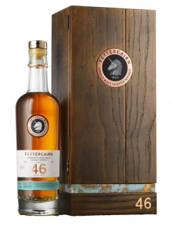 Clearance fettercairn 46y Highland Single Malt Scotch Whisky 42.2% 0.7L gift pack