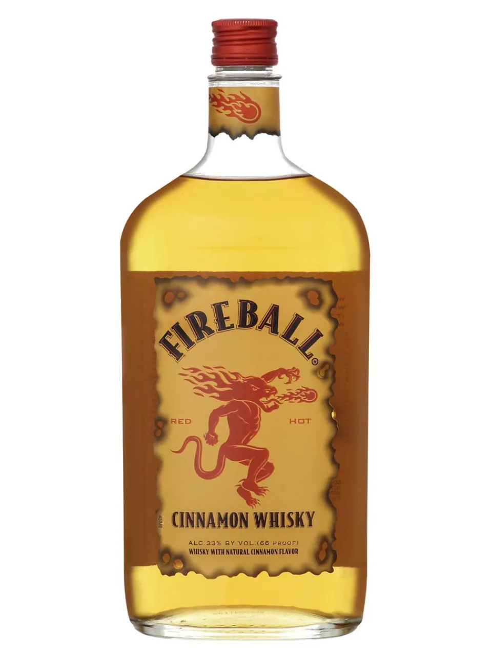 Clearance fireball Cinnamon Canadian Whisky Liqueur 33% 1L