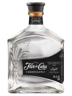 New flor-de-cana Flor de Caña Cristalino Rum 28% 0.7L