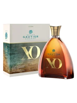Online gautier Cognac XO 40% 0.7L gift pack
