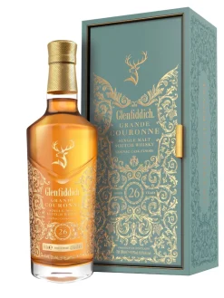 New glenfiddich Grande Couronne 26y Speyside Single Malt Scotch Whisky 45.8% 0.7L gift pack