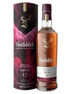 Clearance glenfiddich Perpetual Collection Vat 3 15y Single Malt Scotch Whisky 50.2% 0.7L gift pack