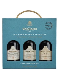 New graham-s Graham's Tawny Travel Pack 3x0.2L 20%, contains.: Graham´s The Tawny Port, Graham's 10y Port, Graham's 20y Port