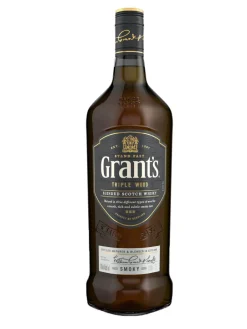 Clearance grant-s Grant's Triple Wood Smoky Blended Scotch Whisky 40% 1L