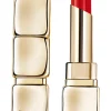 New guerlain Kisskiss Lipstick shinny Nr. 709 Petal red