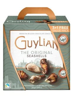 Clearance guylian Multipack Sea Shells 4x250g