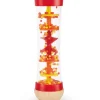 Online hape , beaded raindrops - red