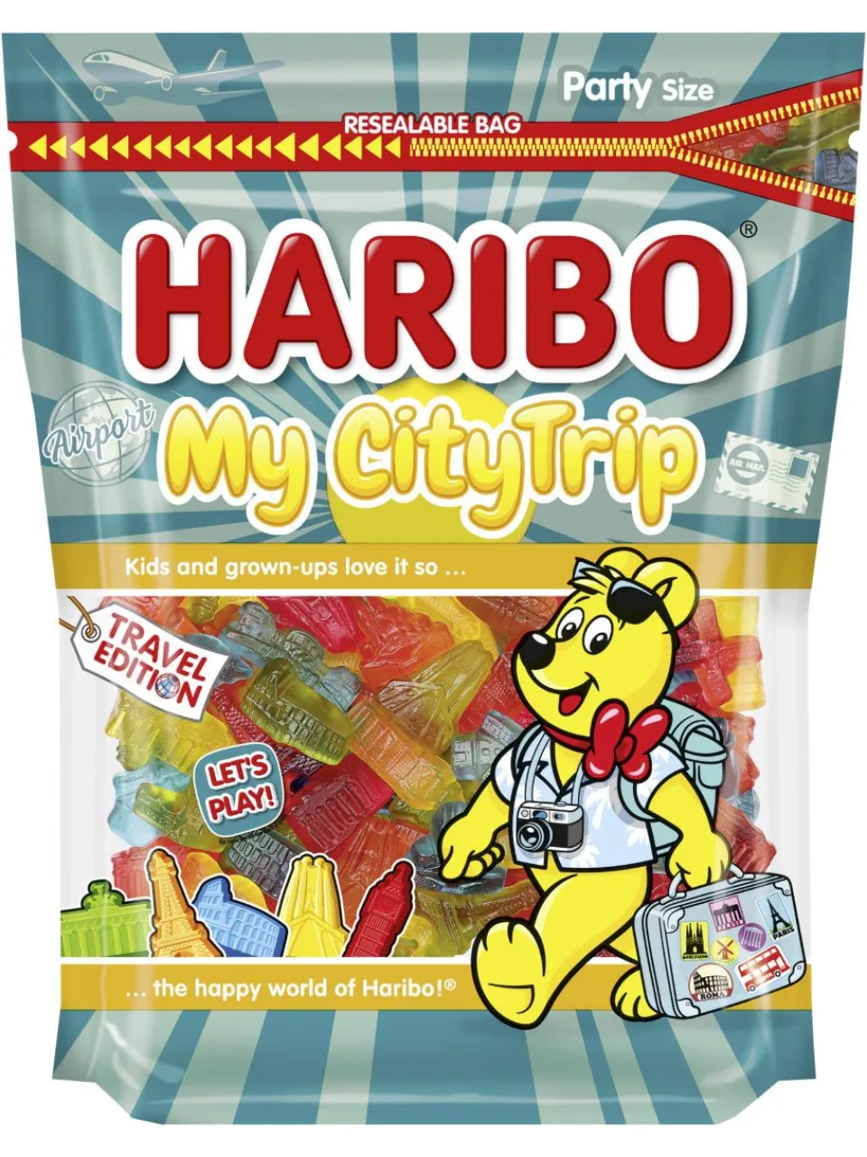 Fashion haribo My CityTrip fruit gums in the shape of 10 European landmarks