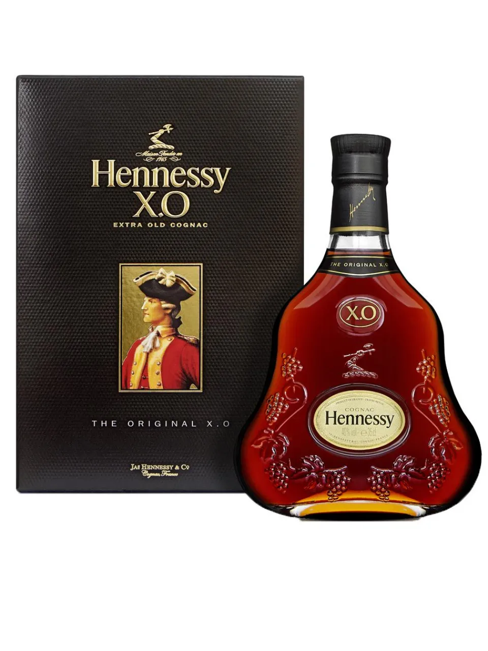 Best hennessy XO Cognac 40% 0.35L gift pack
