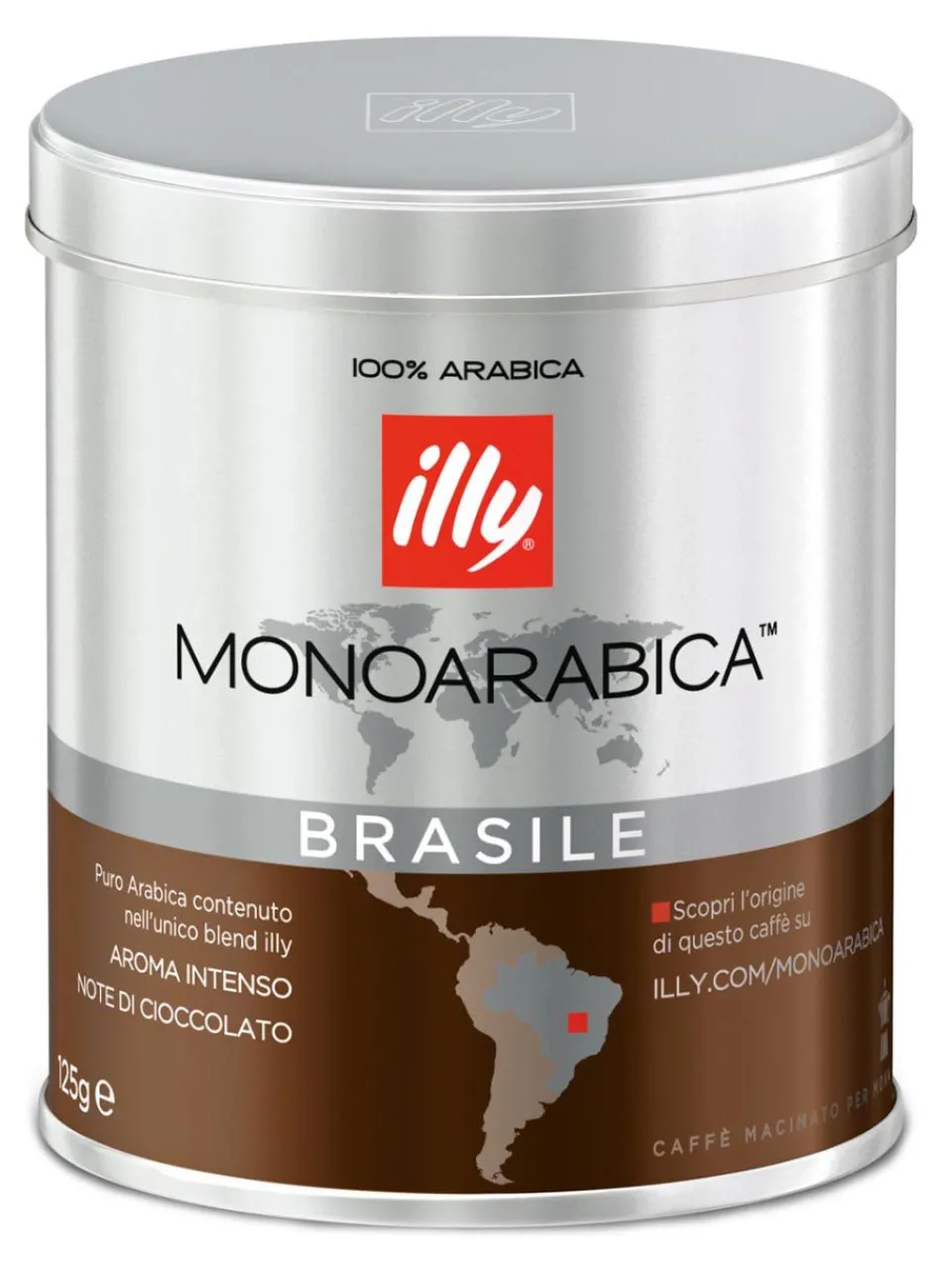 Clearance illy Monoarabica Espresso for mocha from Brazil 125g