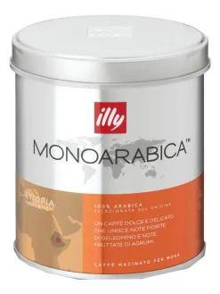 Outlet illy Monoarabica espresso for mocha from Ethiopia 125g