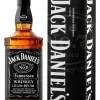 Sale jack-daniel-s Jack Daniels Black Label Blended Tennessee Whiskey 40% 1L gift pack*