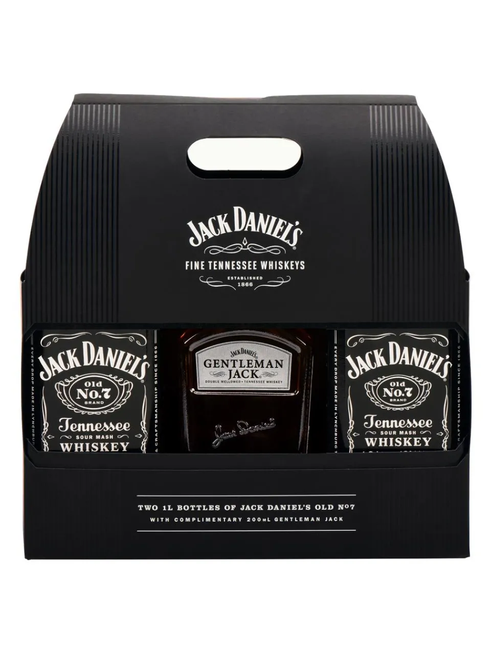 New jack-daniel-s Jack Daniel's Black Label No. 7 40% 2x1L & Gentleman Jack 40% 0.2L*