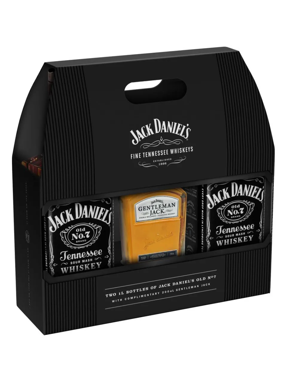 New jack-daniel-s Jack Daniel's Black Label No. 7 40% 2x1L & Gentleman Jack 40% 0.2L*