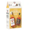 Fashion jim-beam Jim Beam Kentucky Straight Bourbon Whiskey White 40% / Black 43% Twinpack 2x1L*