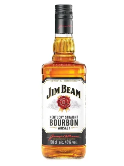 Discount jim-beam Jim Beam White Kentucky Straight Bourbon Whiskey 40% 0.5L