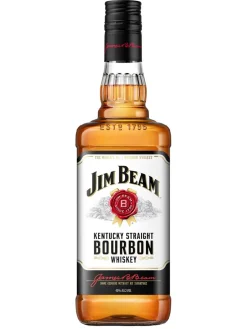 Sale jim-beam Jim Beam White Kentucky Straight Bourbon Whiskey 40% 1L*
