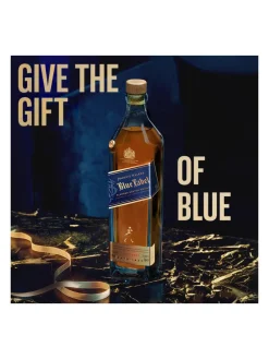 Sale johnnie-walker Johnnie Walker Blue Label Blended Scotch Whisky 40% 1L gift pack