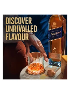 Sale johnnie-walker Johnnie Walker Blue Label Blended Scotch Whisky 40% 1L gift pack