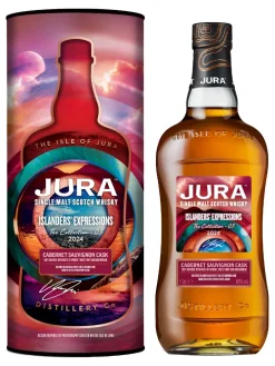 Best jura Islanders Expression No. 3 Cabernet Sauv. Cask Edition Island Single Malt Scotch Whisky 40% 1L gift pack