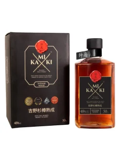 Online kamiki Dark Wood Extra Aged Japanese Blended Malt Whisky 48% 0.5L gift pack
