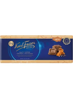 Discount karl-fazer Karl Fazer Milk chocolate with salty toffee brittles 250g