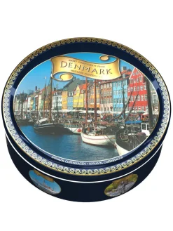 New kelsen Danish Butter Cookies in tin with different designs, 454g