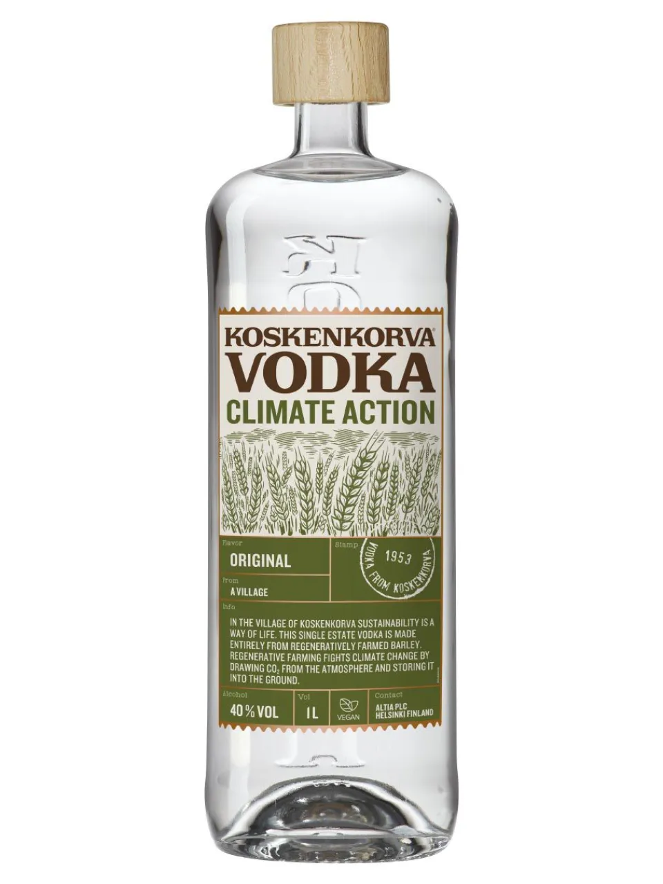 Discount koskenkorva Vodka Climate Action 40% 1L