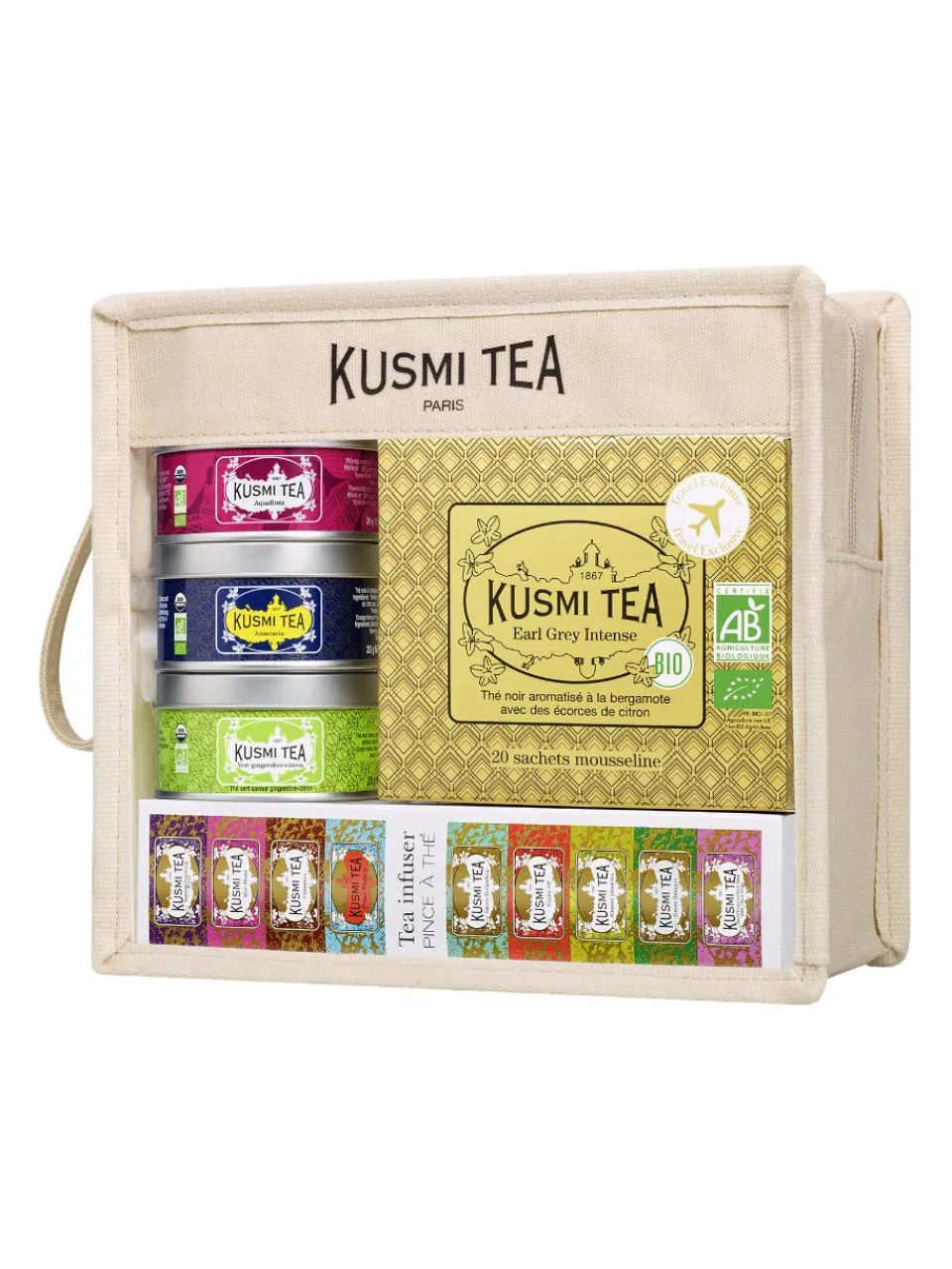 Outlet kusmi-tea Kusmi Voyage Travel Set 100g organic