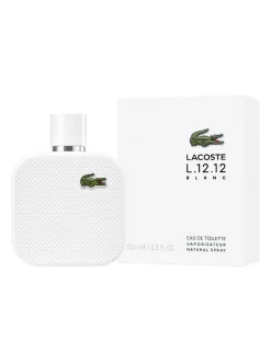 Clearance lacoste L.12.12 Blanc Eau de Toilette 100 ml