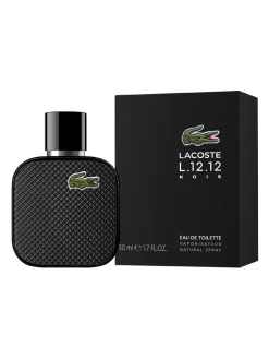 Clearance lacoste L.12.12 Noir Eau de Toilette 50 ml