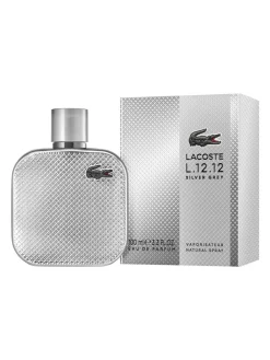 New lacoste L.12.12 Silver Grey Eau de Parfum 100 ml