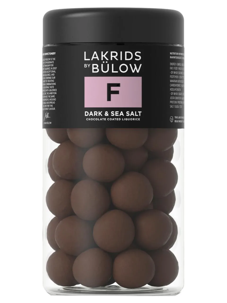 Discount lakrids-by-buelow Lakrids by Bülow + F Dark & Sea Salt + 295g