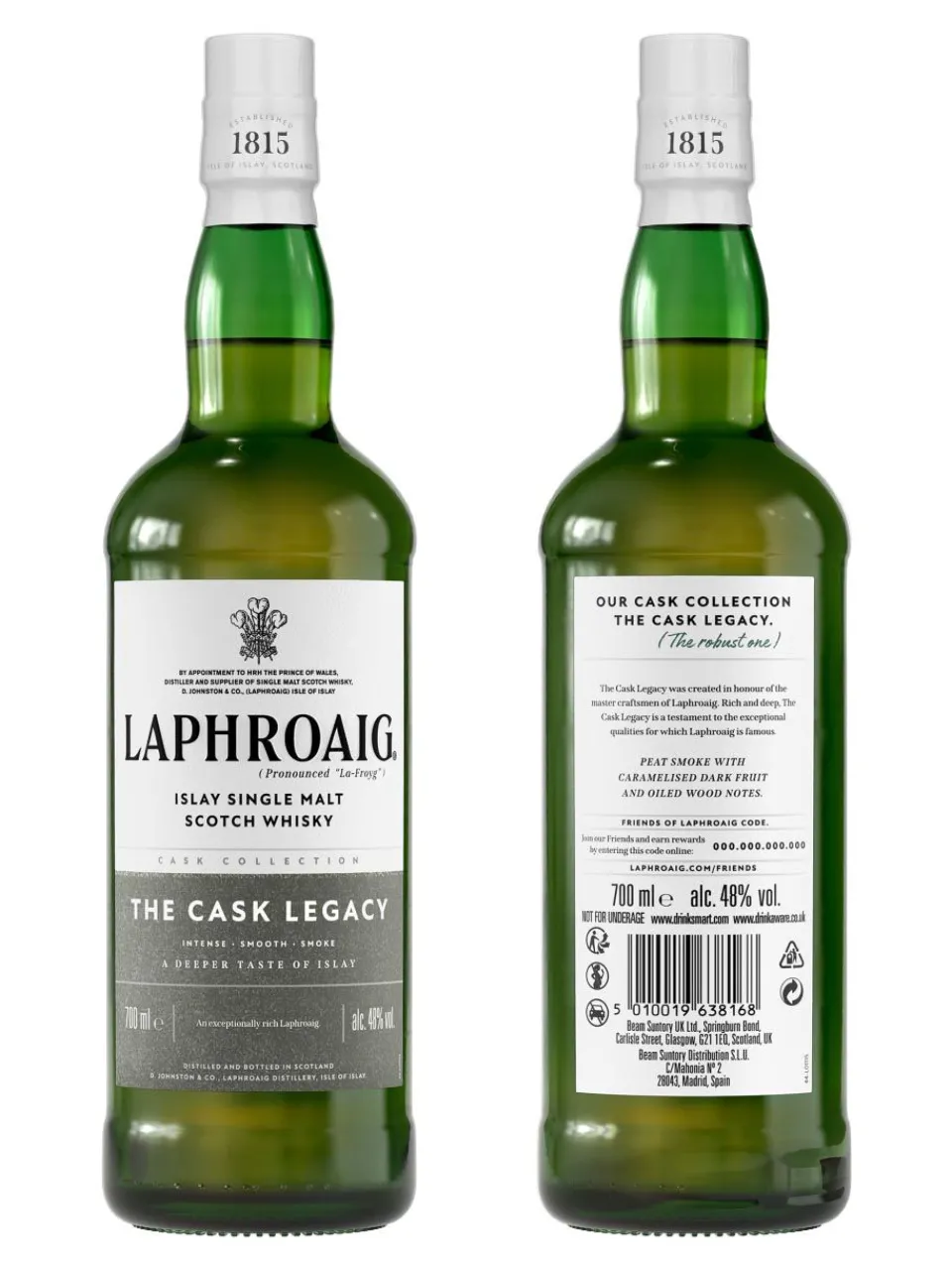 Best laphroaig 1815 The Cask Legacy 48% 700ml