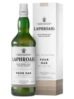 Best laphroaig Four Oak Islay Single Malt Scotch Whisky 40% 1L gift pack