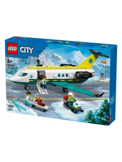 New lego System A/S, City Great Vehicles, emergency air ambulance airplane