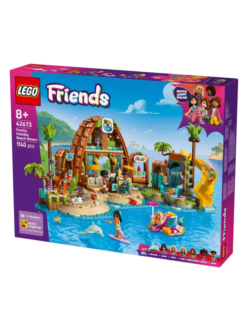 New lego System A/S, Friends, family vacation beach resort