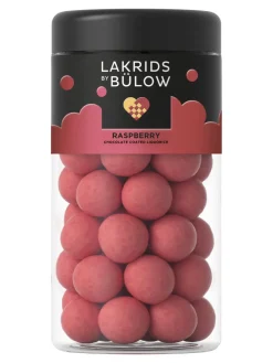 Clearance lakrids-by-buelow Liquorice coated with raspberry, white chocolate and sugar