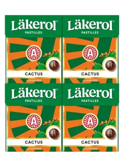 Clearance laekerol Läkerol Cactus 4-pack 4x25g