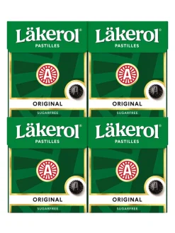 Discount laekerol Läkerol Orginal 4-pack 4x25g