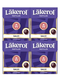 Outlet laekerol Läkerol Salvi 4-pack 4x25g
