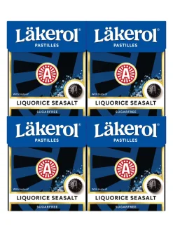 Discount laekerol Läkerol Sea Salt 4-pack 4x25g