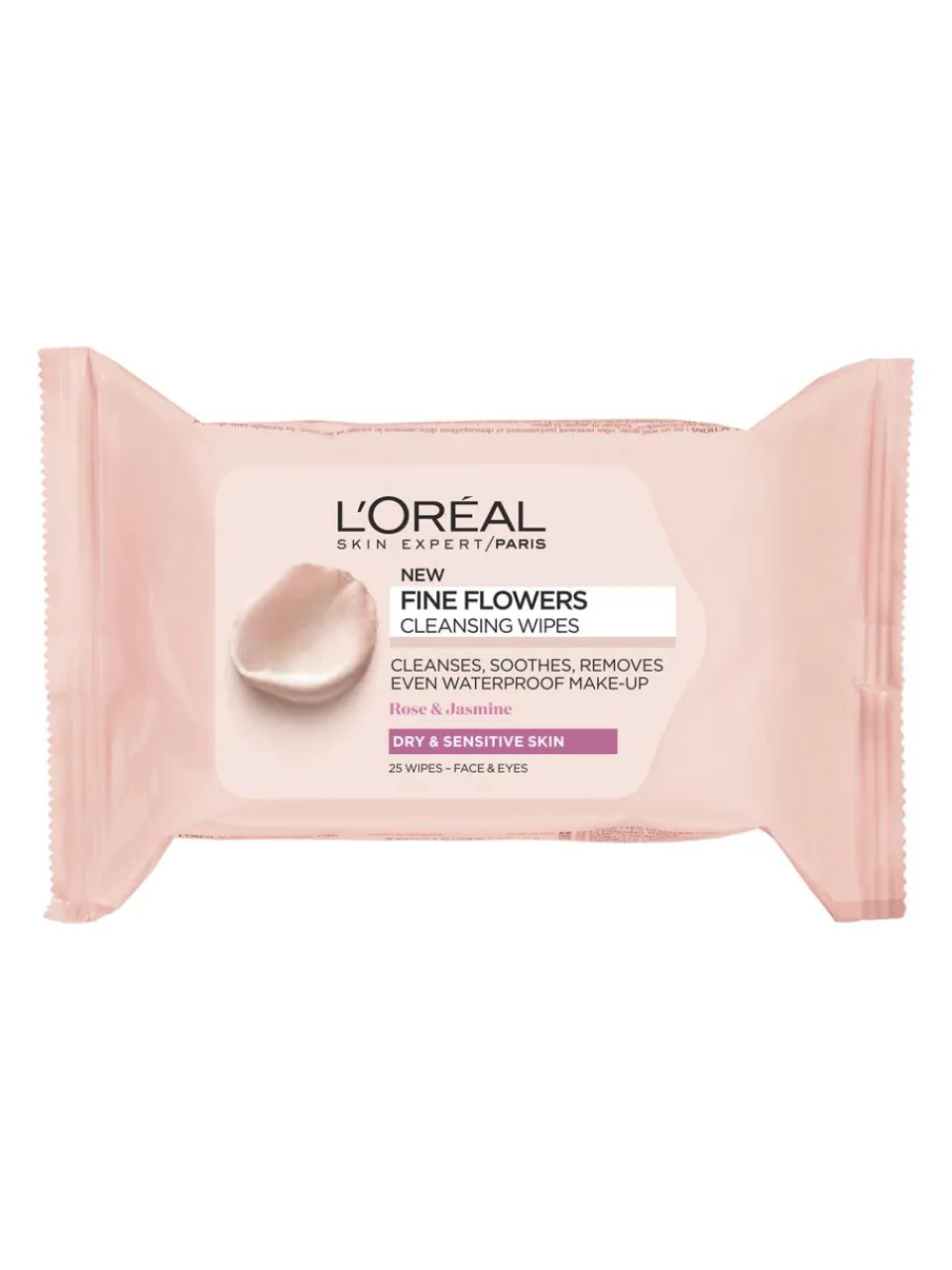 Outlet loral-paris L'Oréal Paris Fine Flowers Wipes Sensitive and Dry Skin