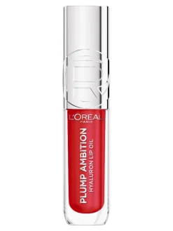 Best loral-paris L'Oréal Paris Plump Ambition Hyaluron Lip Oil N° 008 Rouge In Love